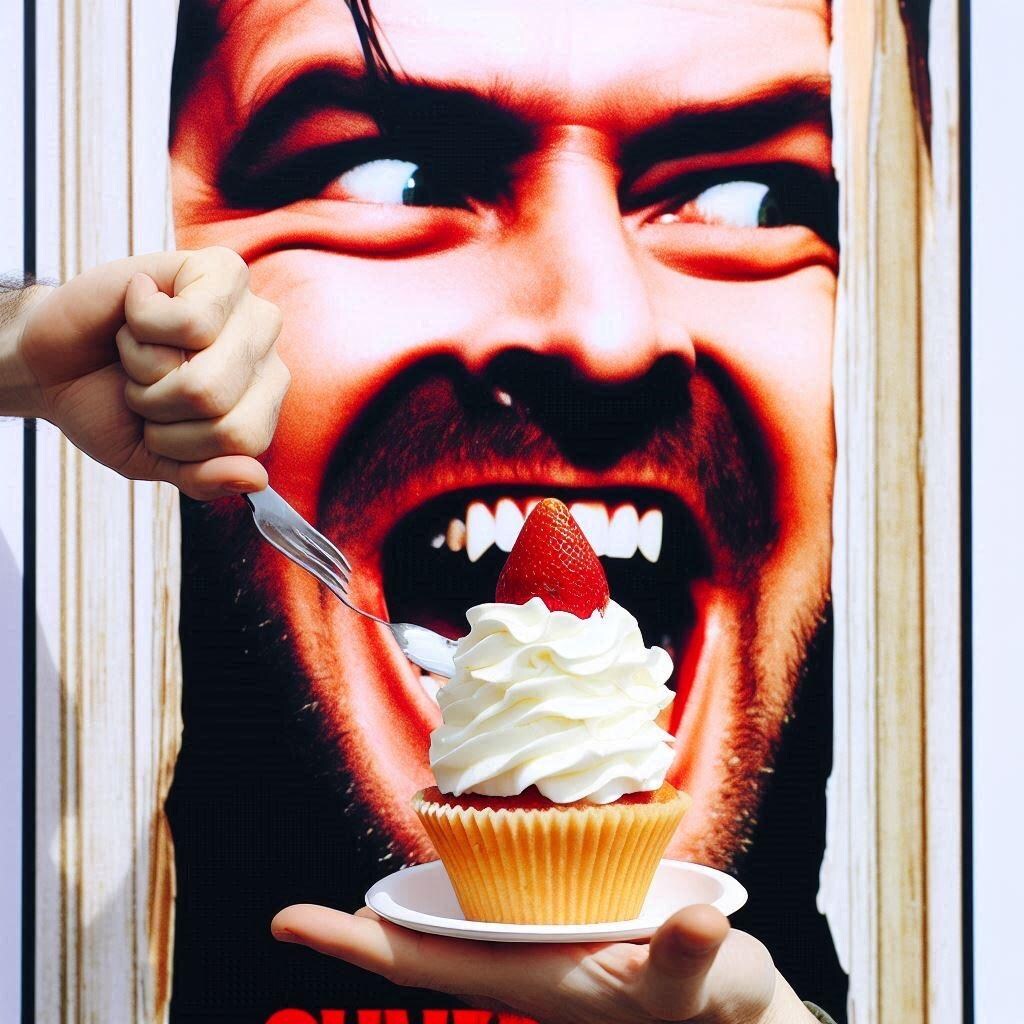 あおいちゃん　から　ケーキ　を　もらった！