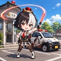 パトカー女子 2枚目