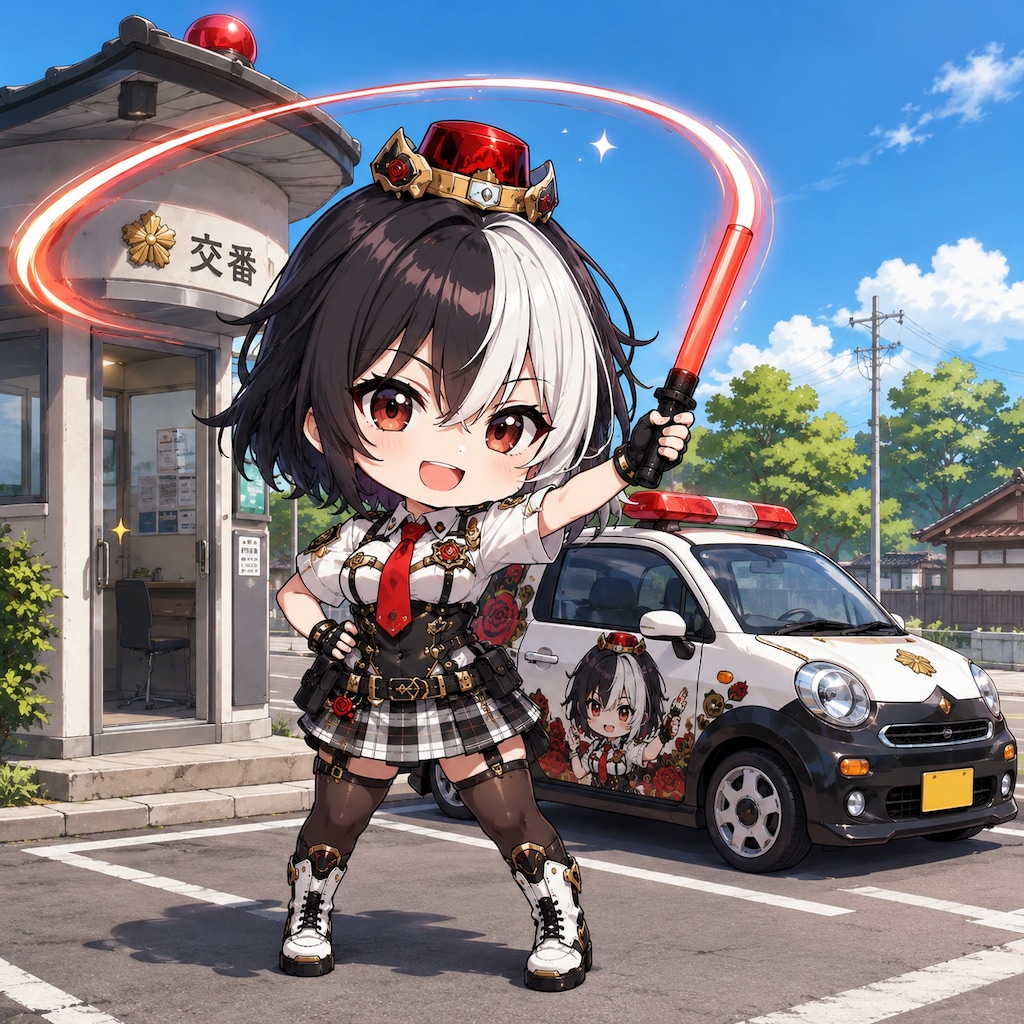 パトカー女子