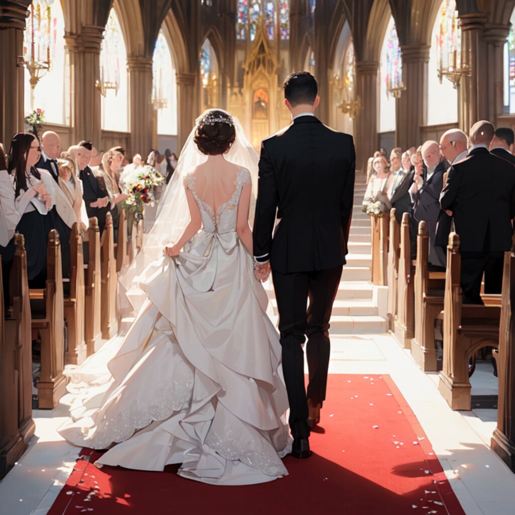 [2枚] バージンロードの終わり