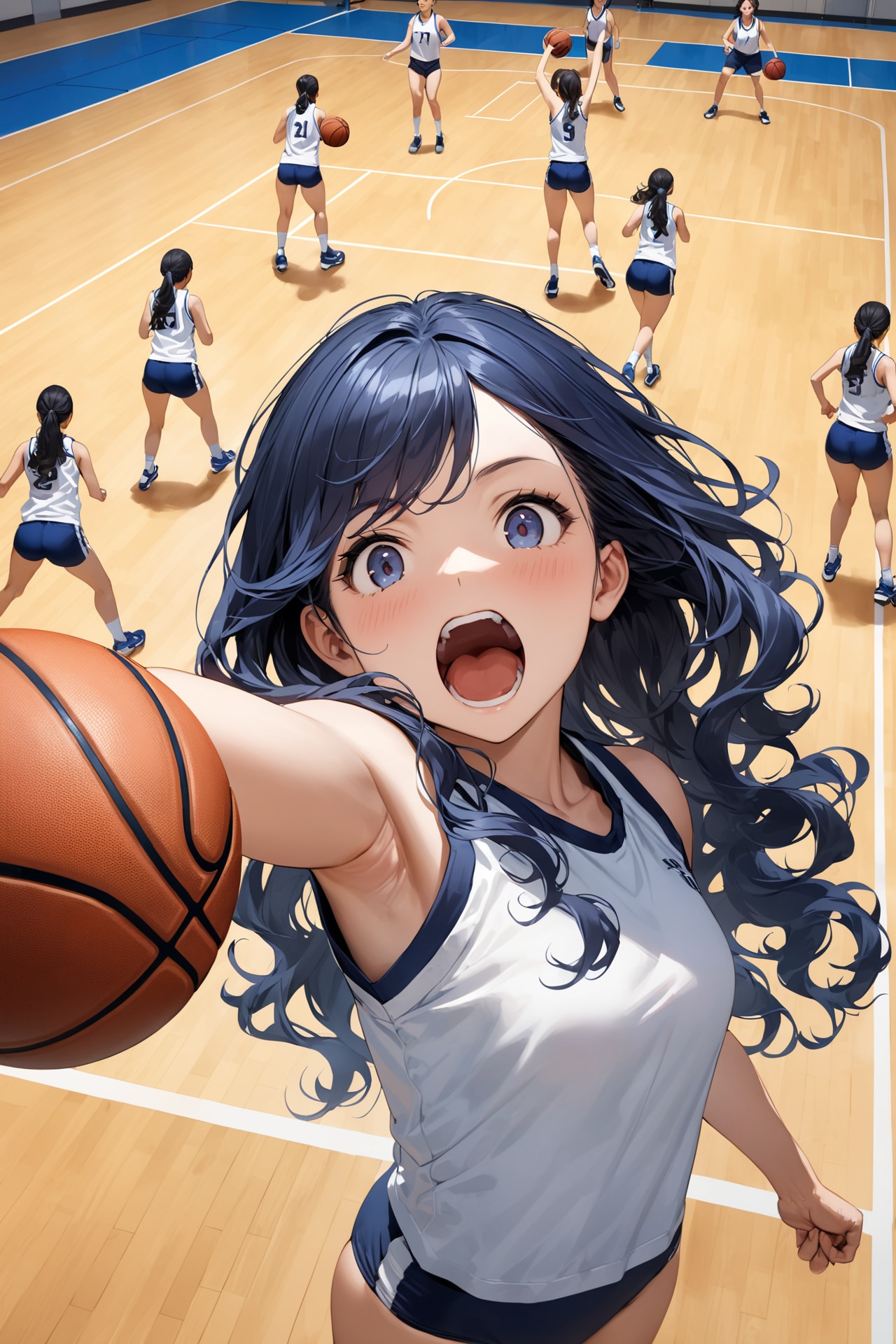 籠球部！