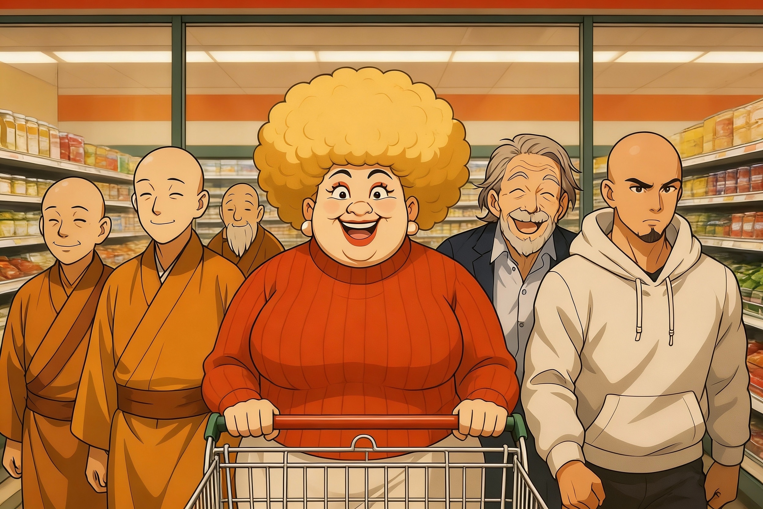 湖夏の一族、スーパーちちぷいにあらわる | の人気AIイラスト・グラビア