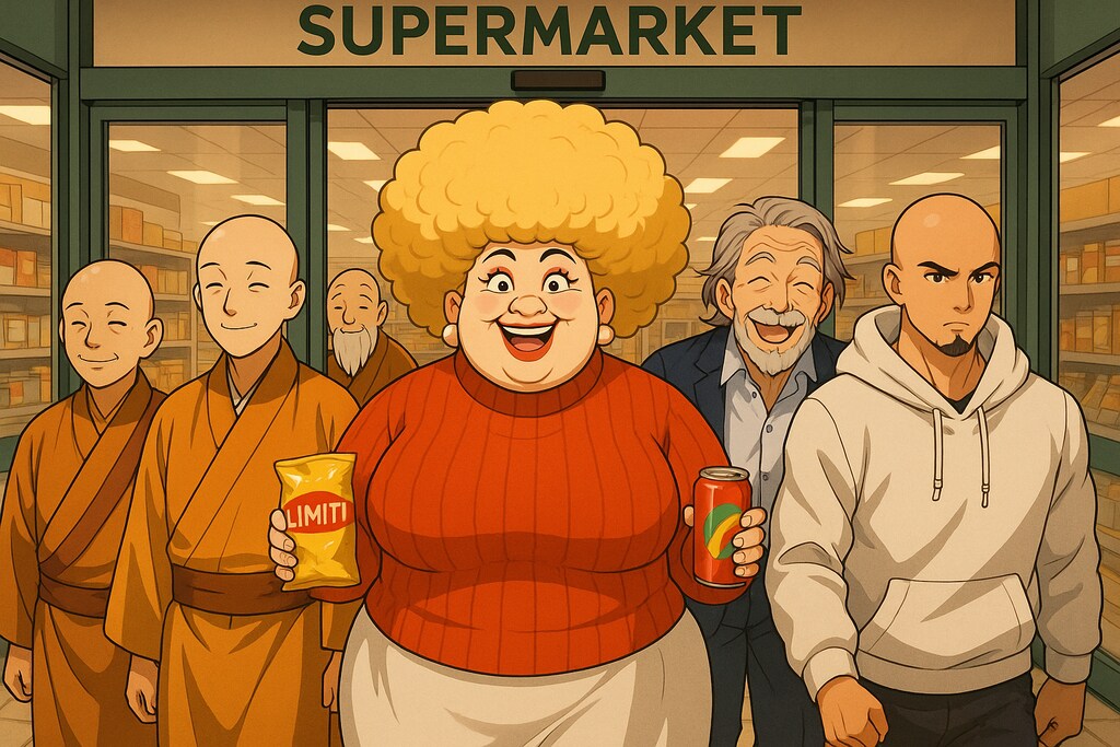 湖夏の一族、スーパーちちぷいにあらわる