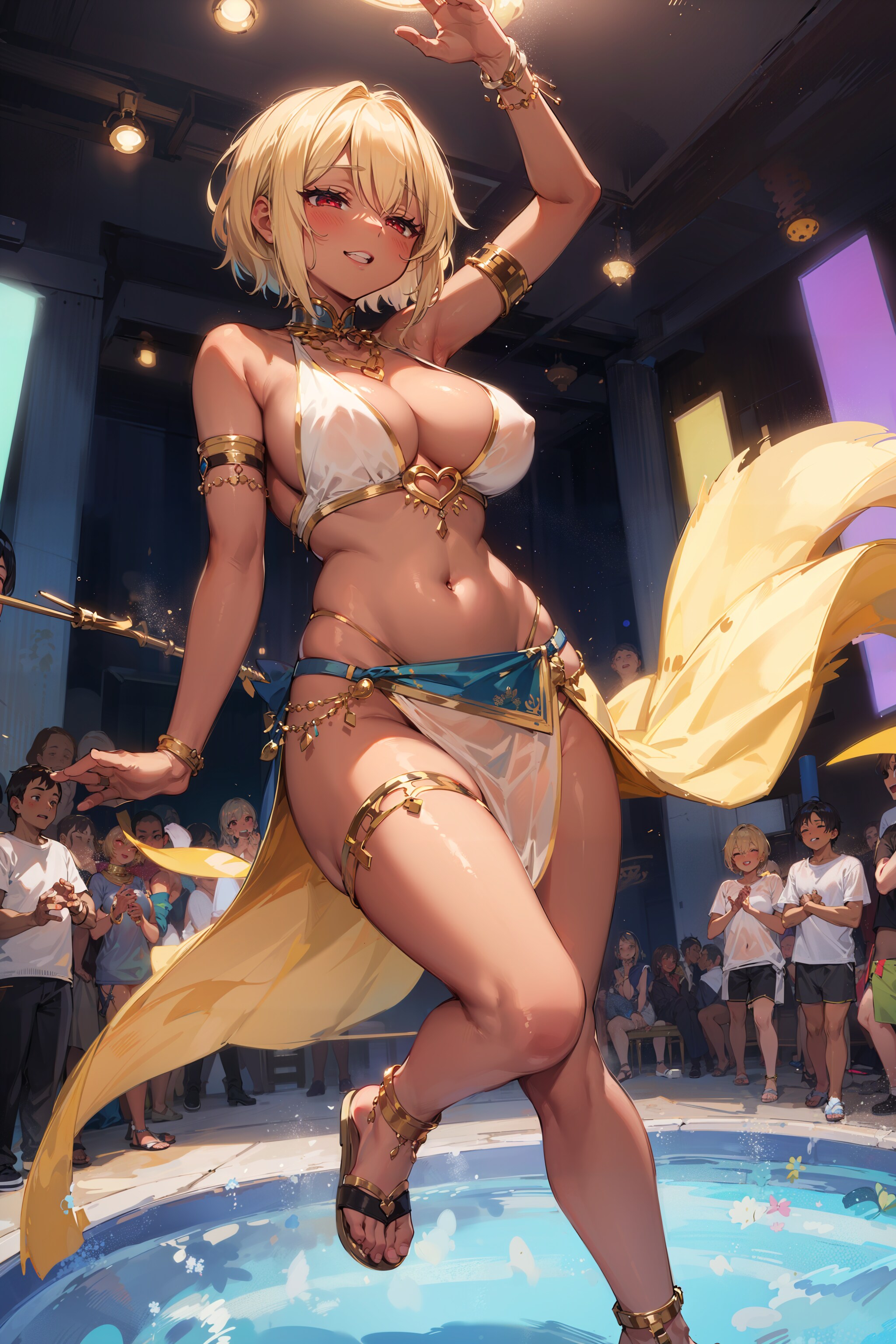 踊り子短髪ギャルちゃん