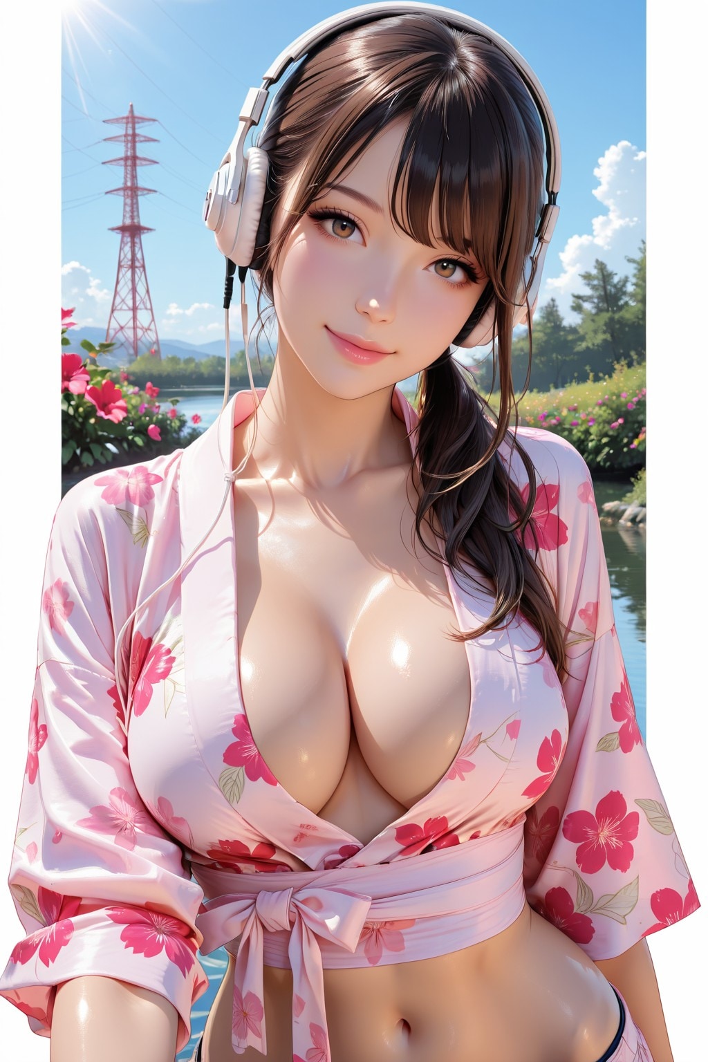 Beauty Gyaru（美人ギャル。「Thanks for dropping by♪」【浴衣・サービスショット♪篇】）