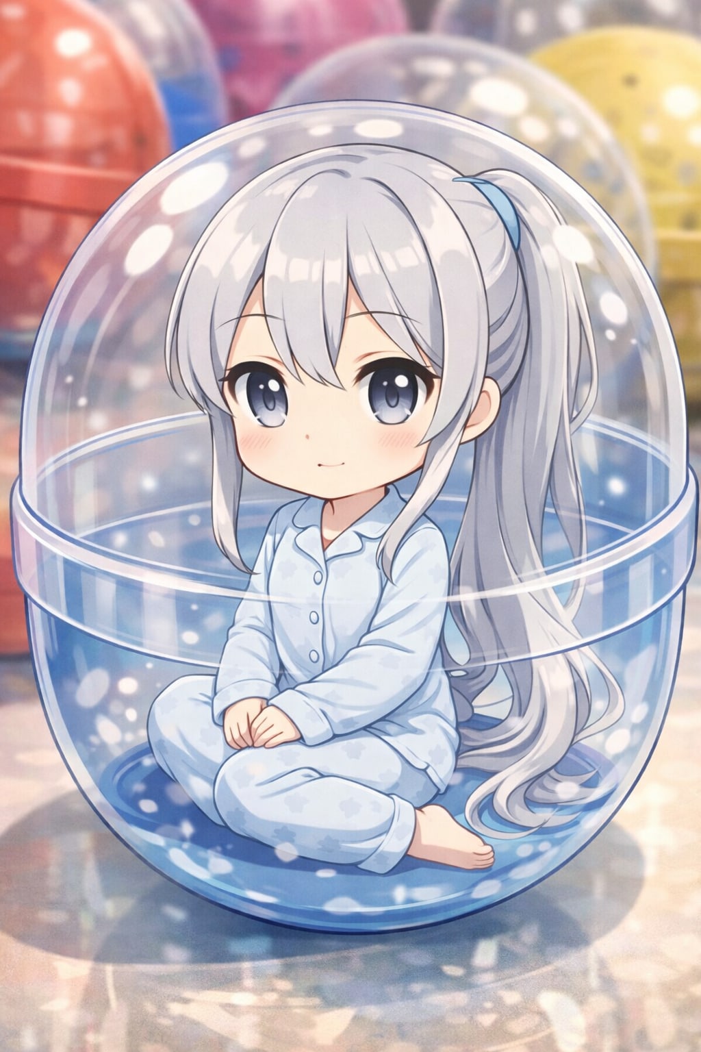 UL新モデル　GHOSTちゃんをカプセルに入れたよ