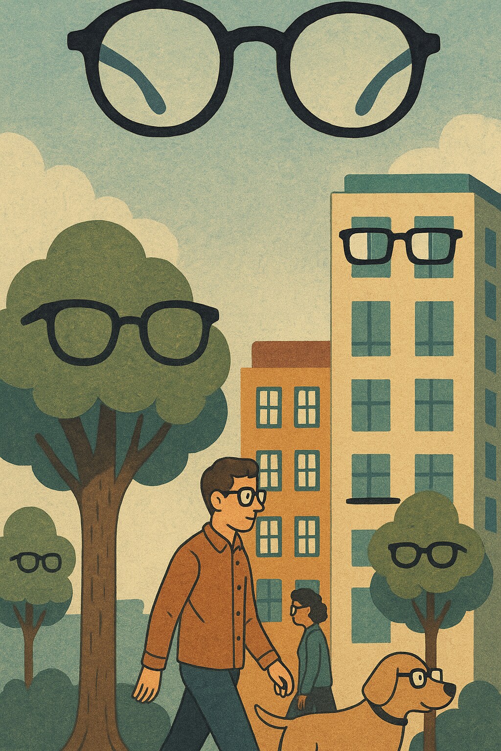 眼鏡に監視される世界