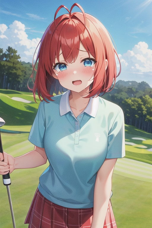 ゴルフができないカエデ