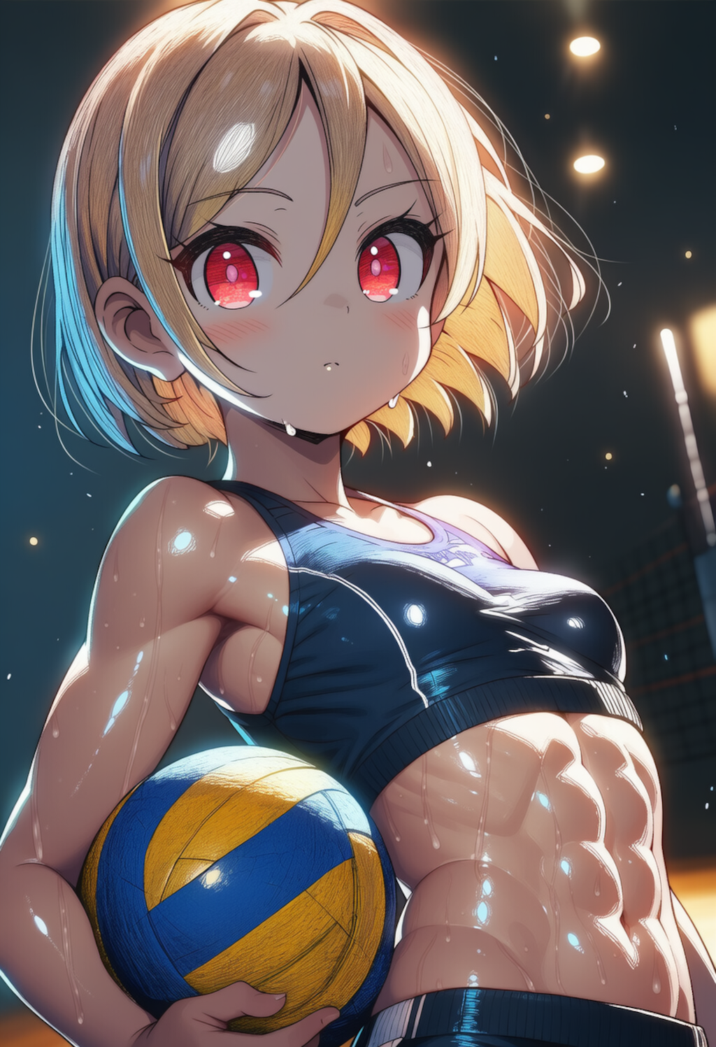 愛莉ちゃんとバレーボール