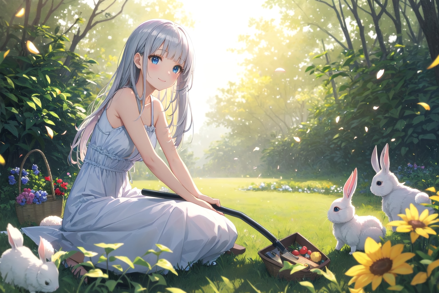 農作業は野うさぎ用 | の人気AIイラスト・グラビア