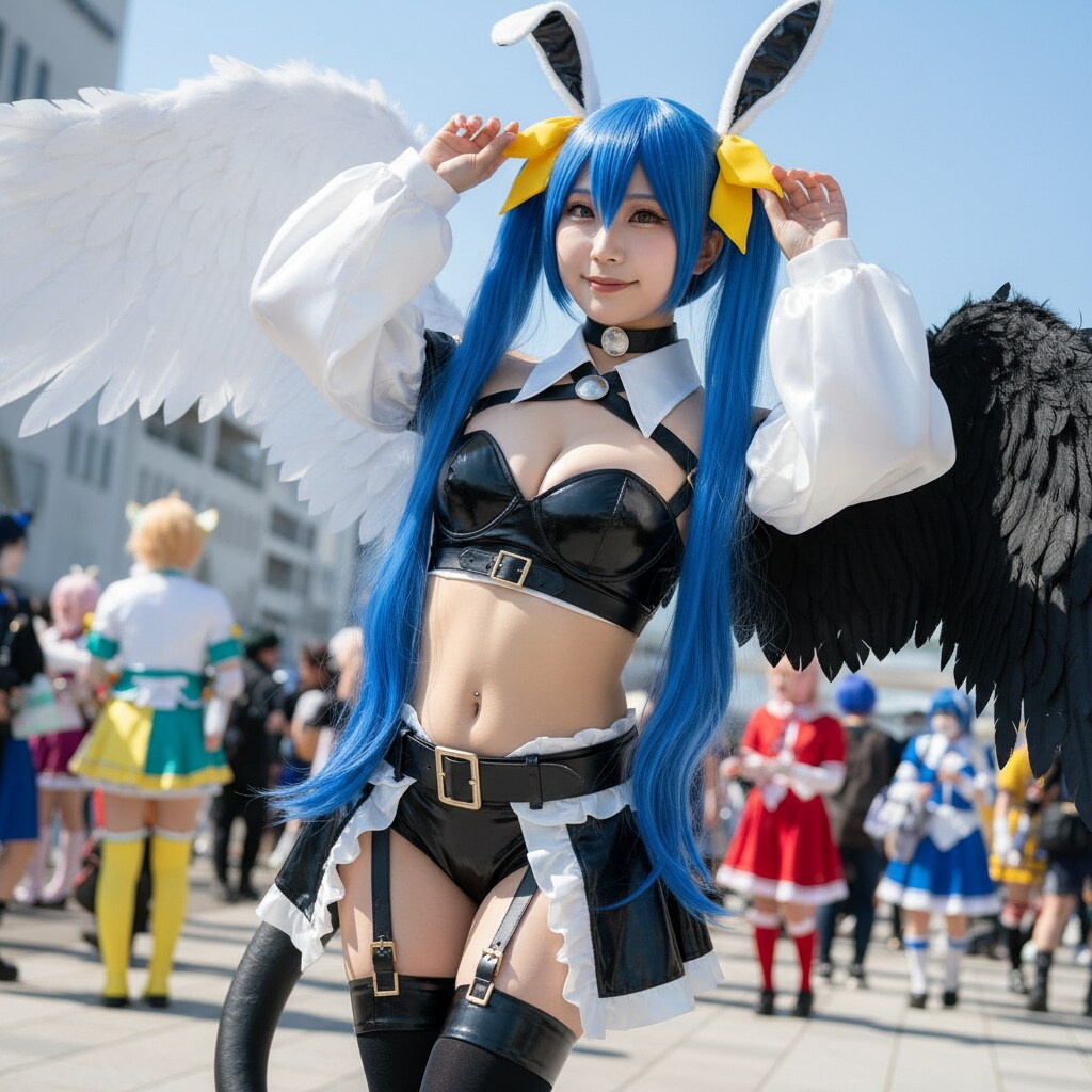 青ツイぴょん。コスプレ