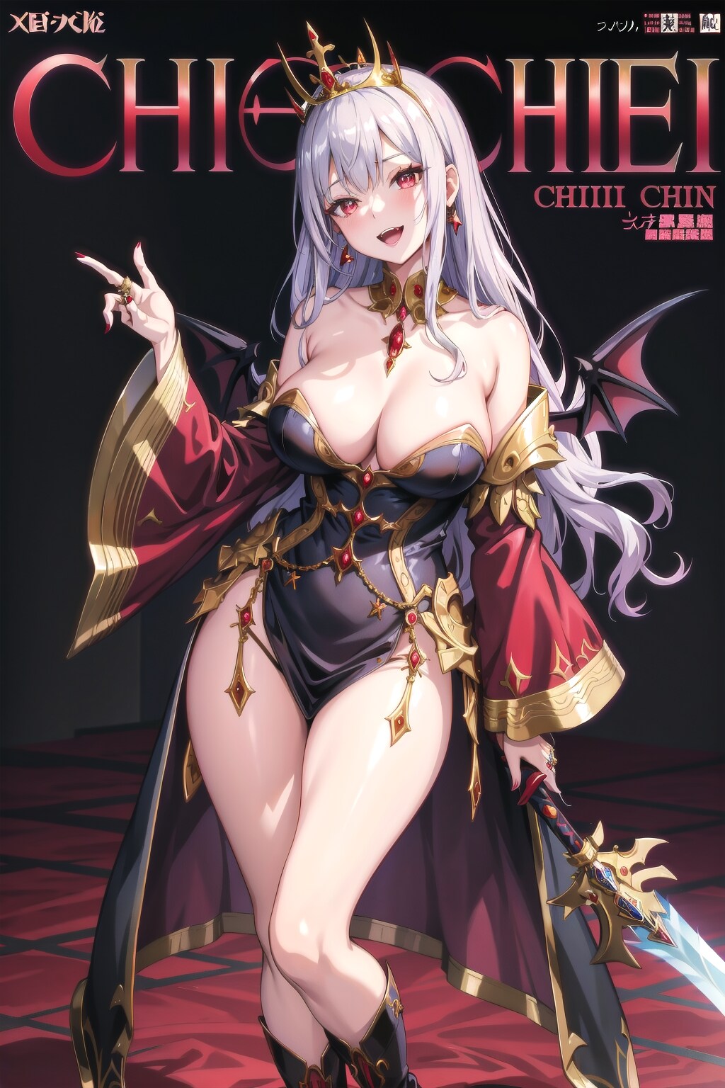 雑誌表紙を飾る女王陛下