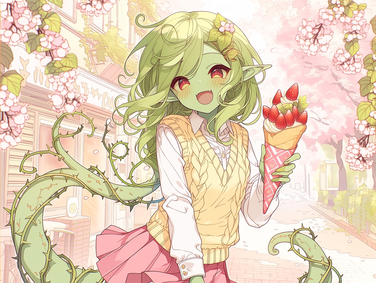 春の装い（１１）DRYADちゃん niji7 | の人気AIイラスト・グラビア