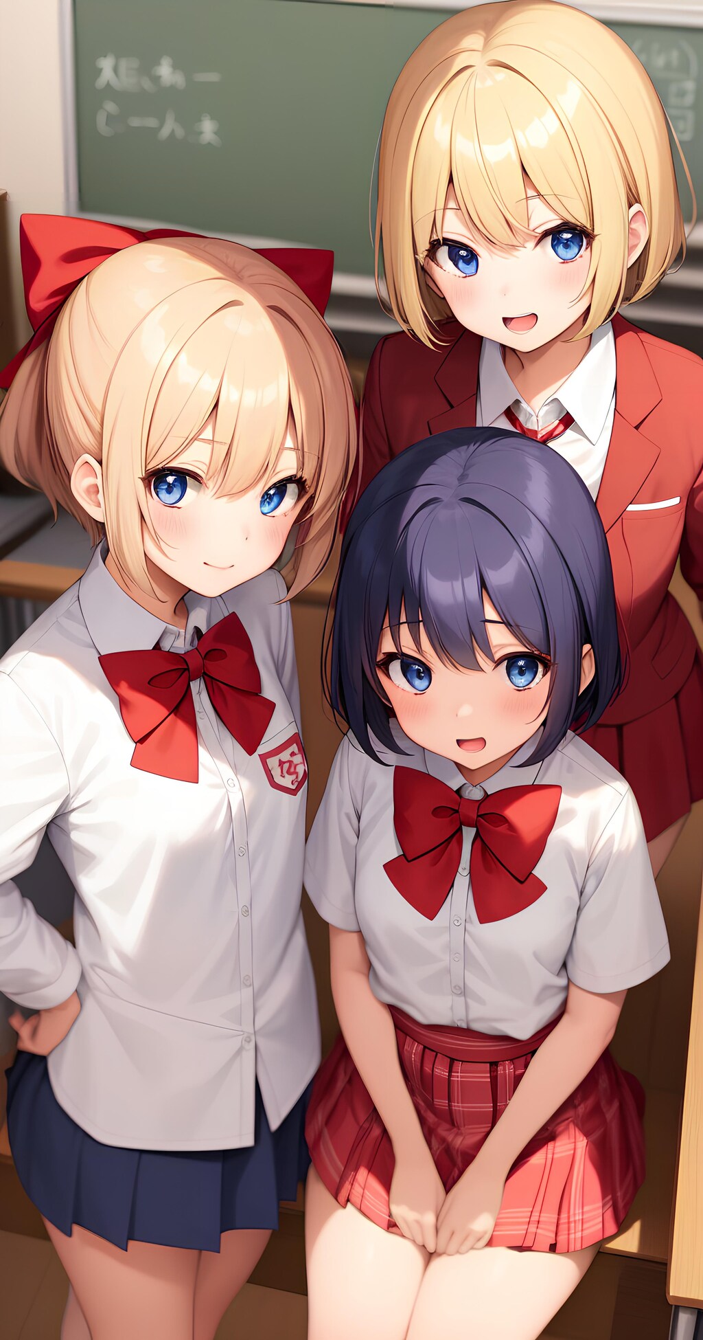 3人で記念撮影