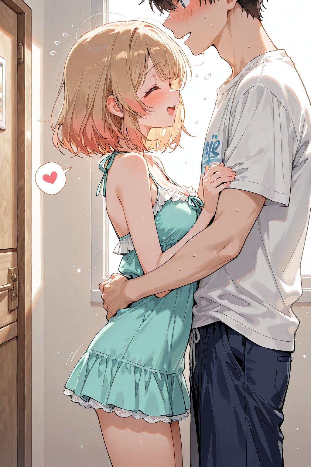 お兄さん、会いたかったです♪ | の人気AIイラスト・グラビア