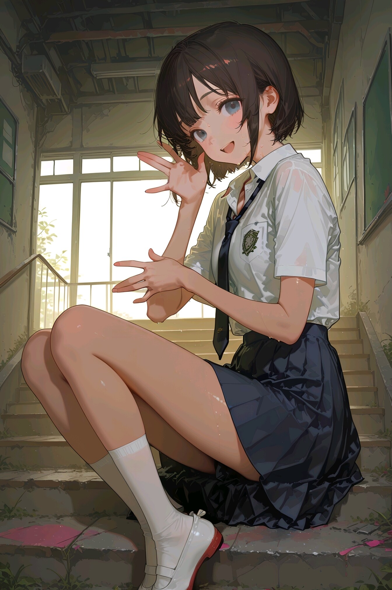 女子中学生