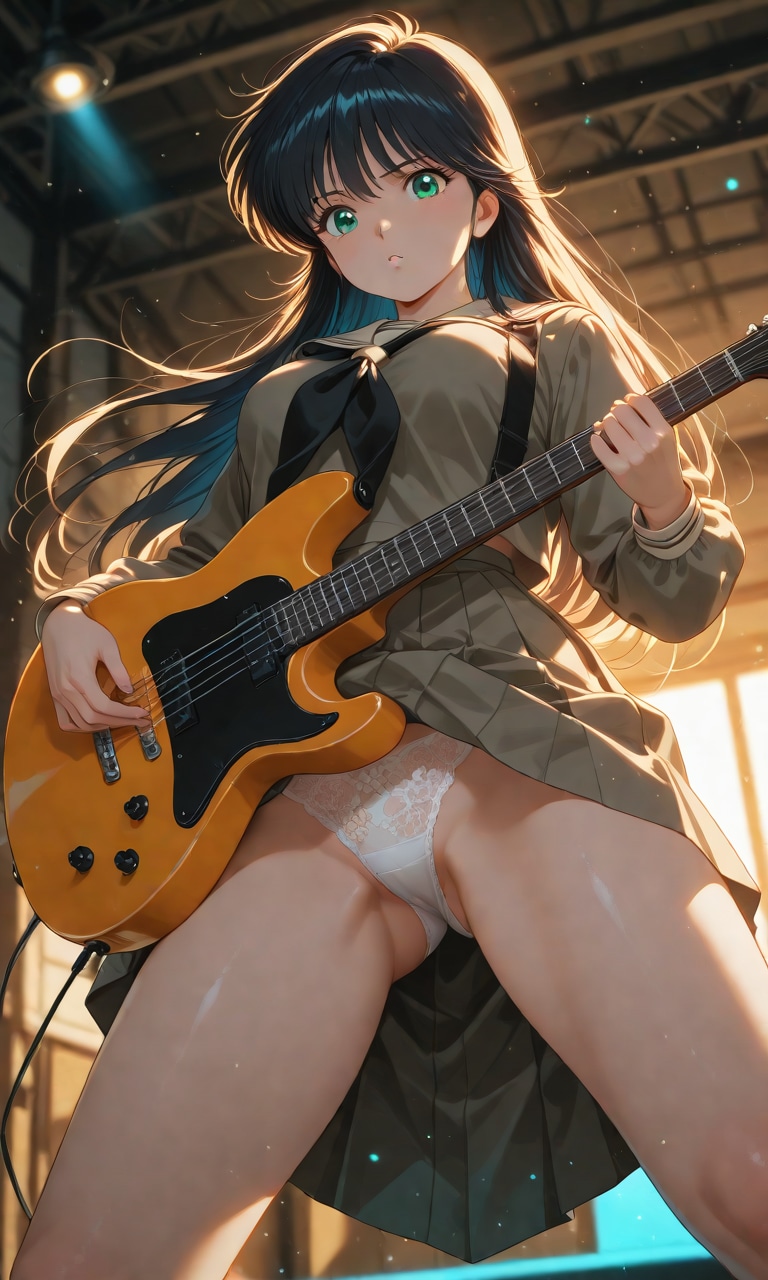ギターとパンツと女の子