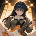 ギターとパンツと女の子 2枚目