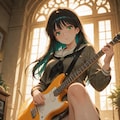 ギターとパンツと女の子 9枚目