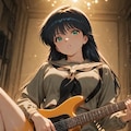 ギターとパンツと女の子 4枚目