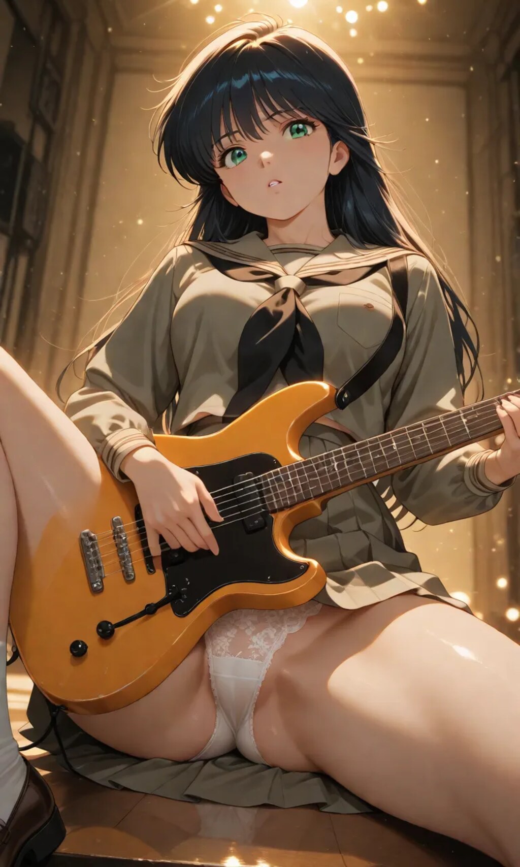 ギターとパンツと女の子