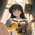 ギターとパンツと女の子 5枚目