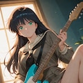 ギターとパンツと女の子 3枚目
