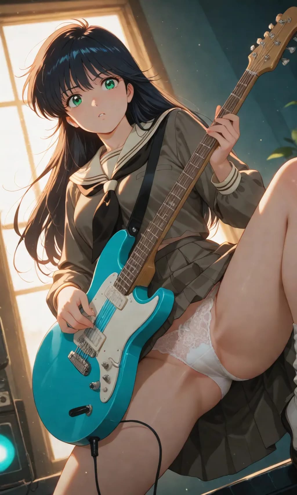 ギターとパンツと女の子