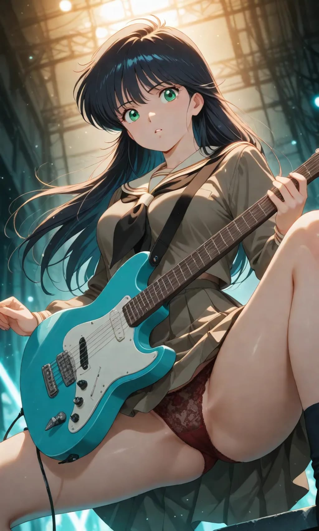 ギターとパンツと女の子