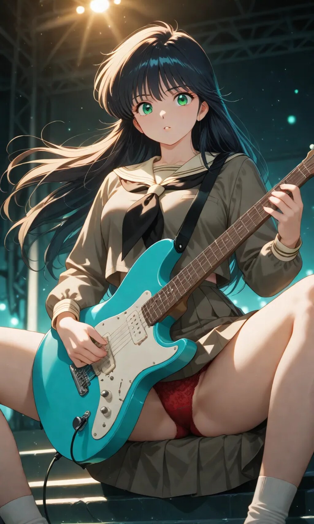 ギターとパンツと女の子