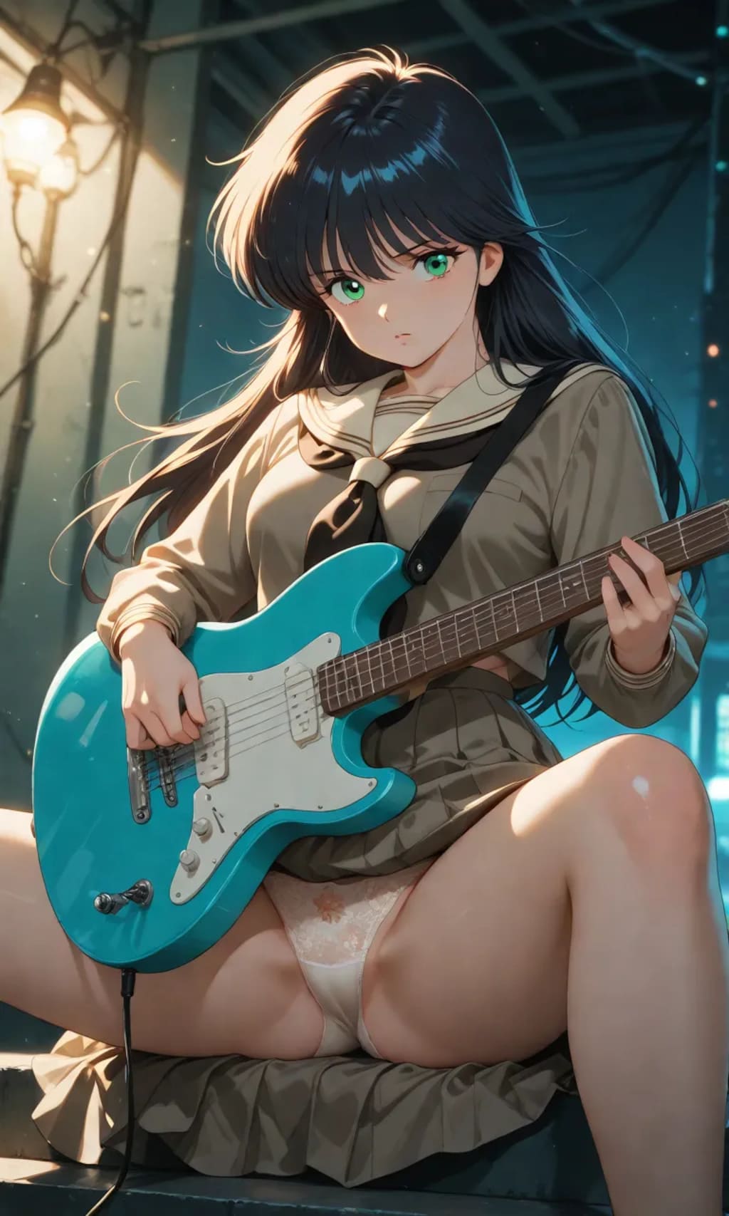 ギターとパンツと女の子