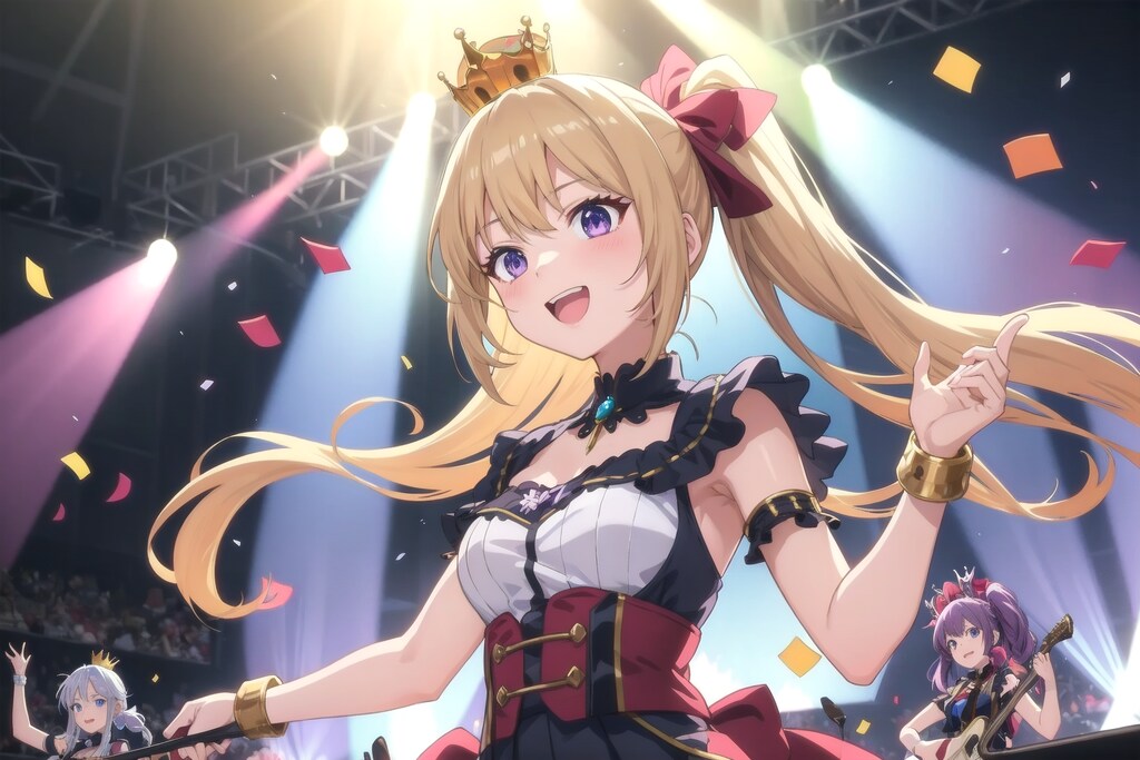 ステージに咲く太陽