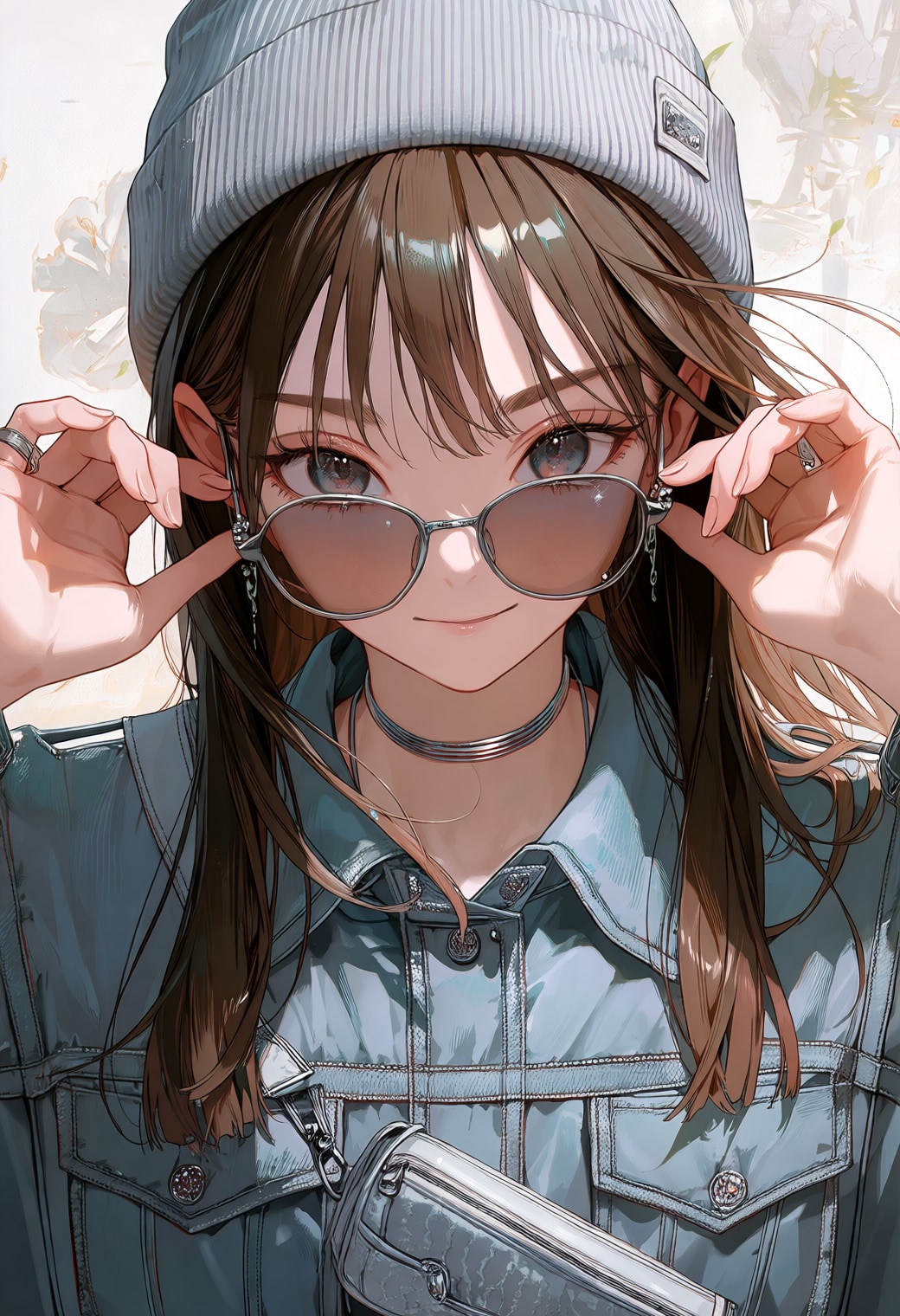 眼鏡女子