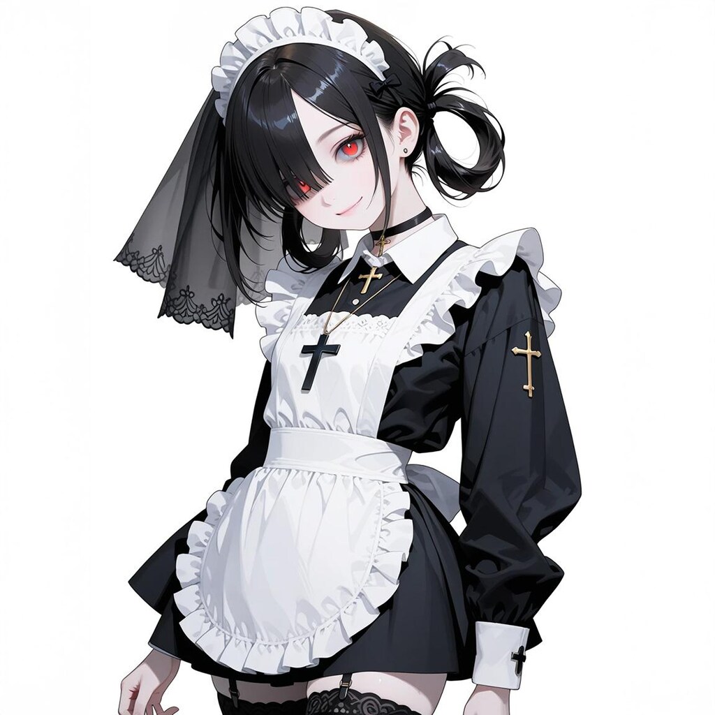 魔王城のメイド 黒