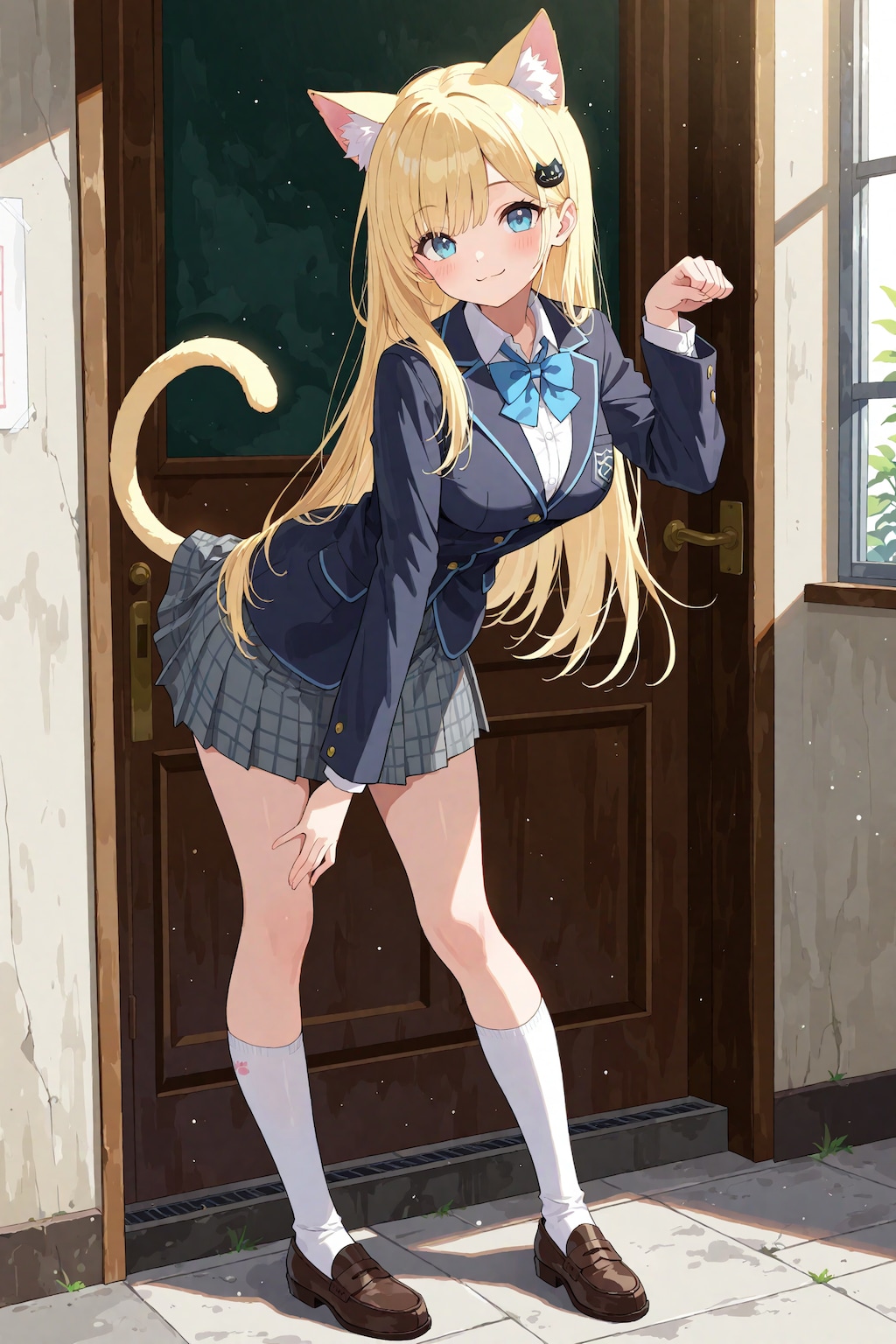 うちの子にネコミミと尻尾