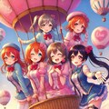 ラブライブキャラと熱気球 3枚目