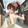 【撮影会】田舎で過ごす、ちょっと特別な夏（路地裏）Z707 2枚目