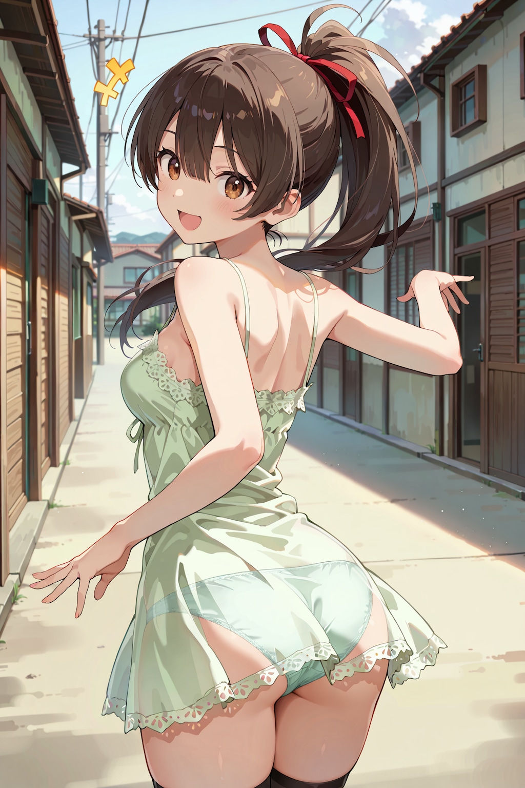 【撮影会】田舎で過ごす、ちょっと特別な夏（路地裏）Z707