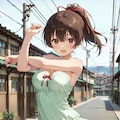 【撮影会】田舎で過ごす、ちょっと特別な夏（路地裏）Z707 3枚目