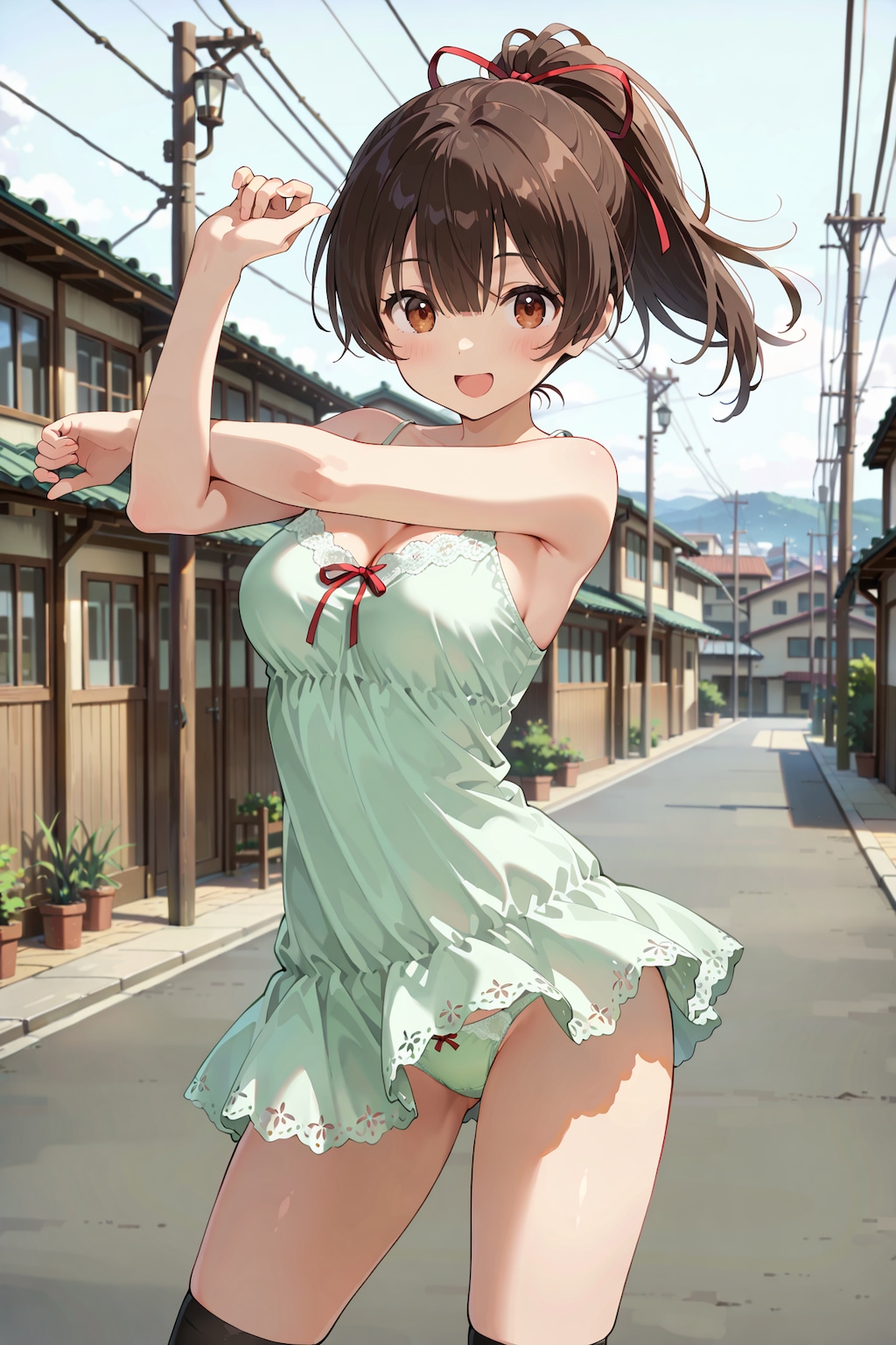 【撮影会】田舎で過ごす、ちょっと特別な夏（路地裏）Z707