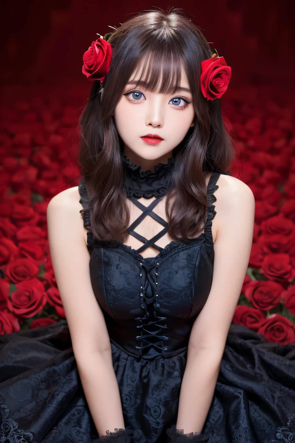 赤と黒 | の人気AIイラスト・グラビア