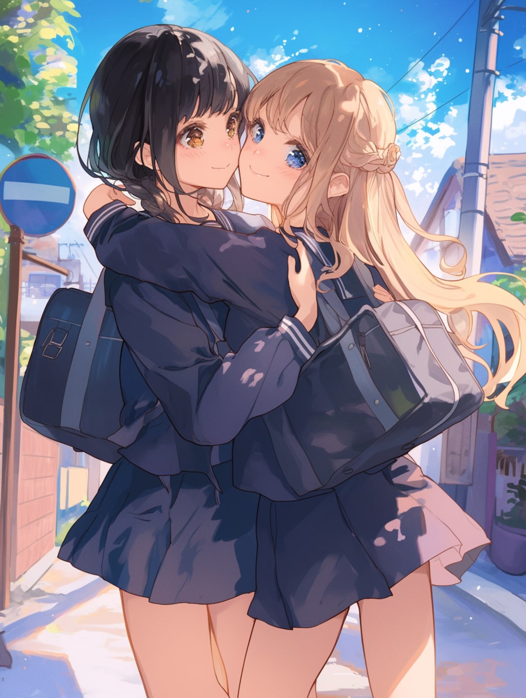 キスしたい二人のJK207