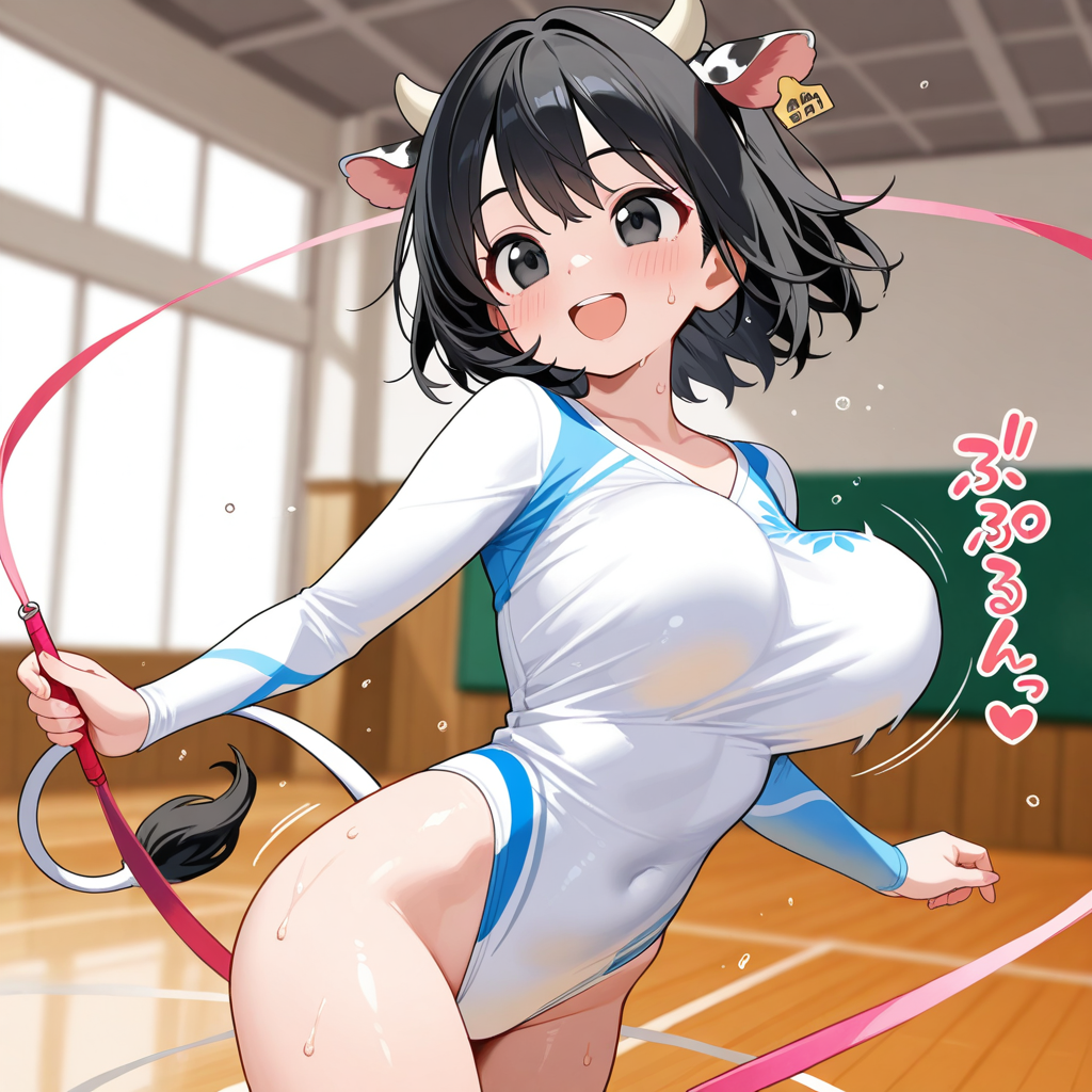ほるすたいんちゃん、新体操部に入る！！