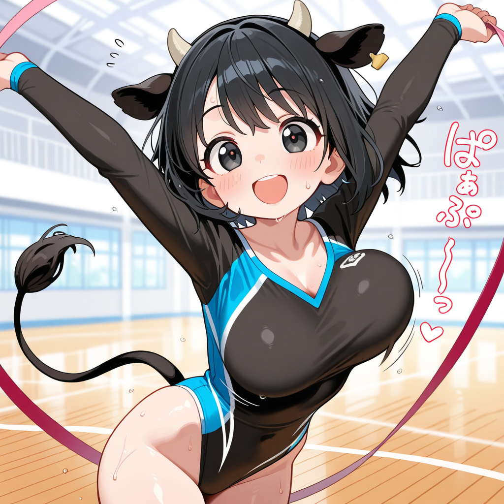 ほるすたいんちゃん、新体操部に入る！！