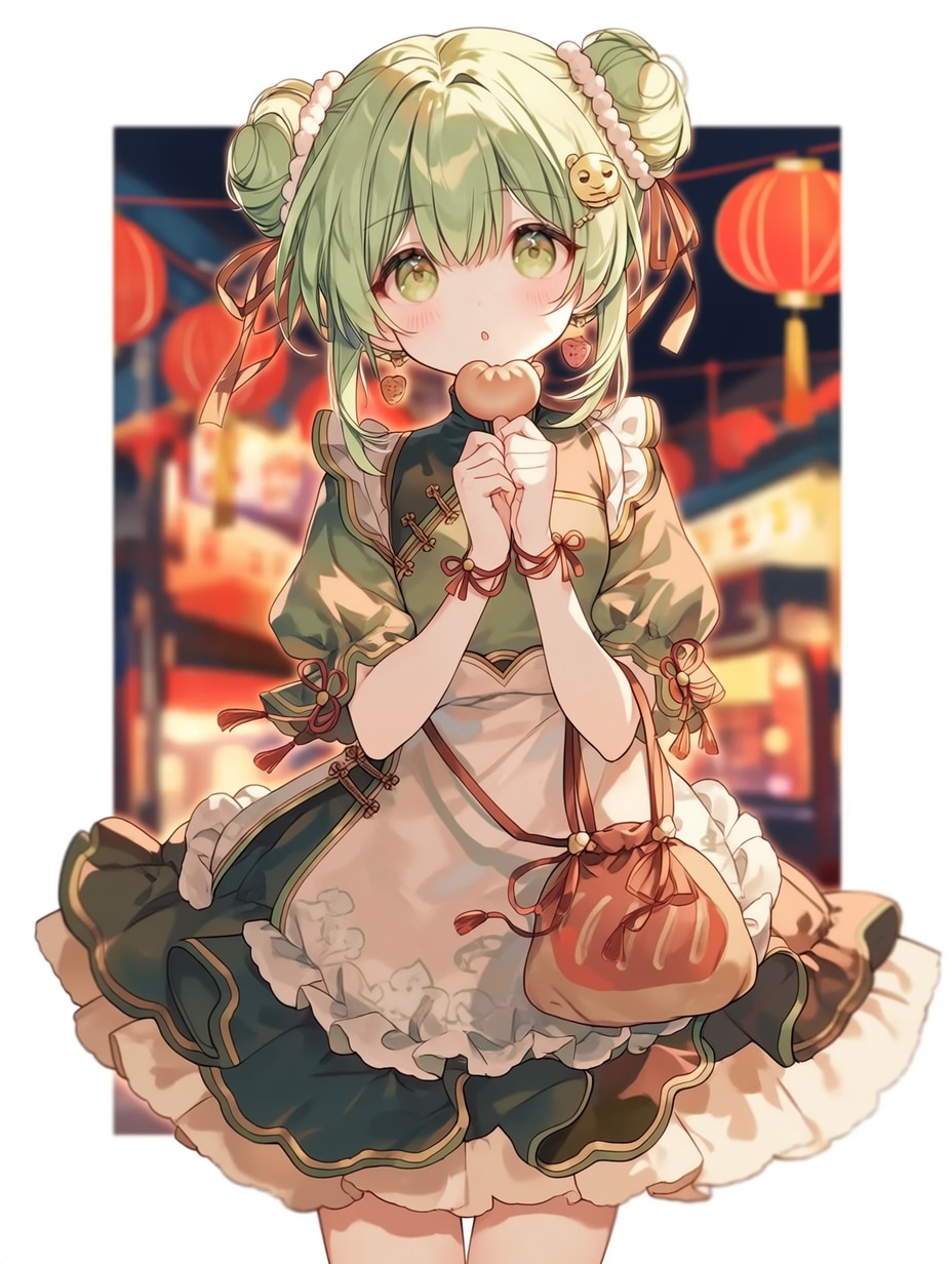 フリフリチャイナドレス | の人気AIイラスト・グラビア