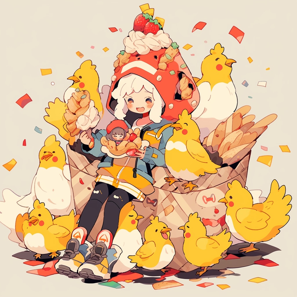 わあ、美味しそう！！みんな！早く食べよっ！！