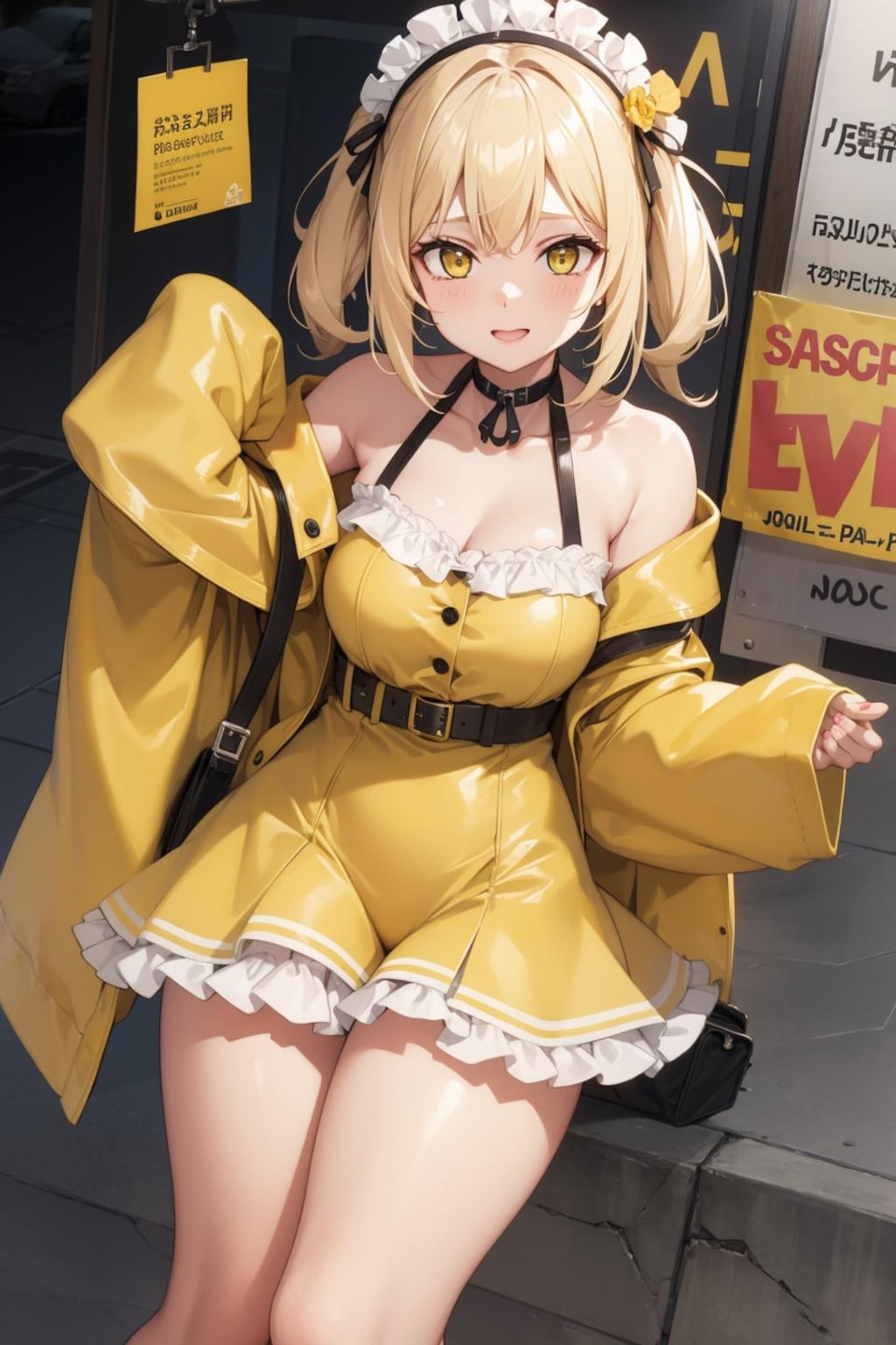 上着が大きすぎました…