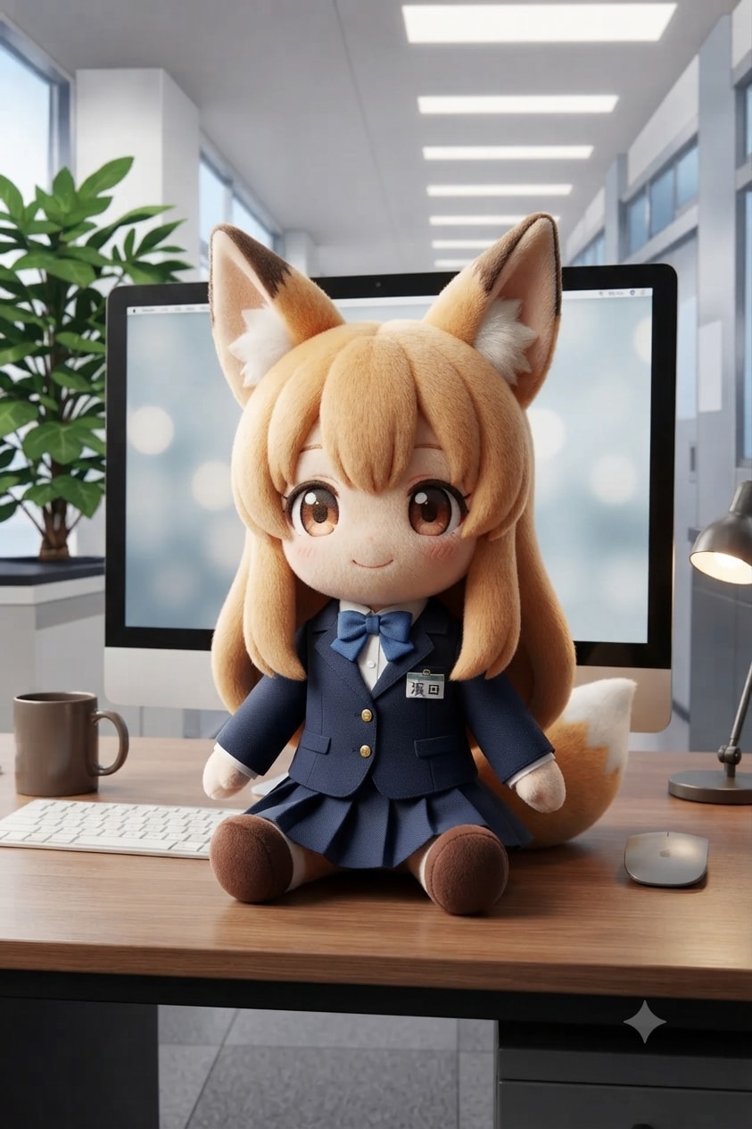 ぷいぐるみ・広報担当かえで