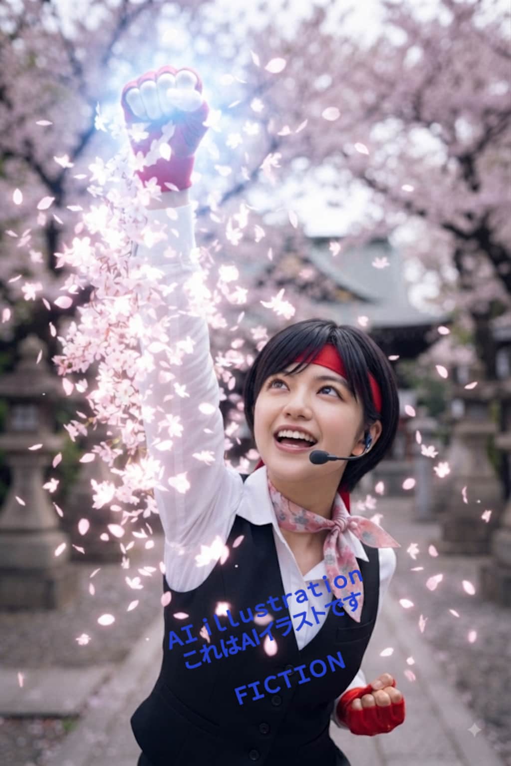 ポニティアガールズ・美桜（コスプレネーム／架空の人物）