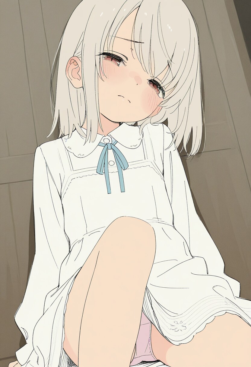 幸薄ちゃんのパンチラ